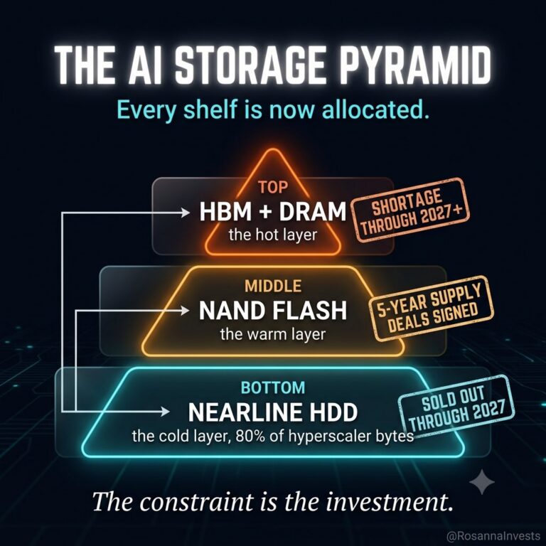 Every shelf of the AI storage pyramid